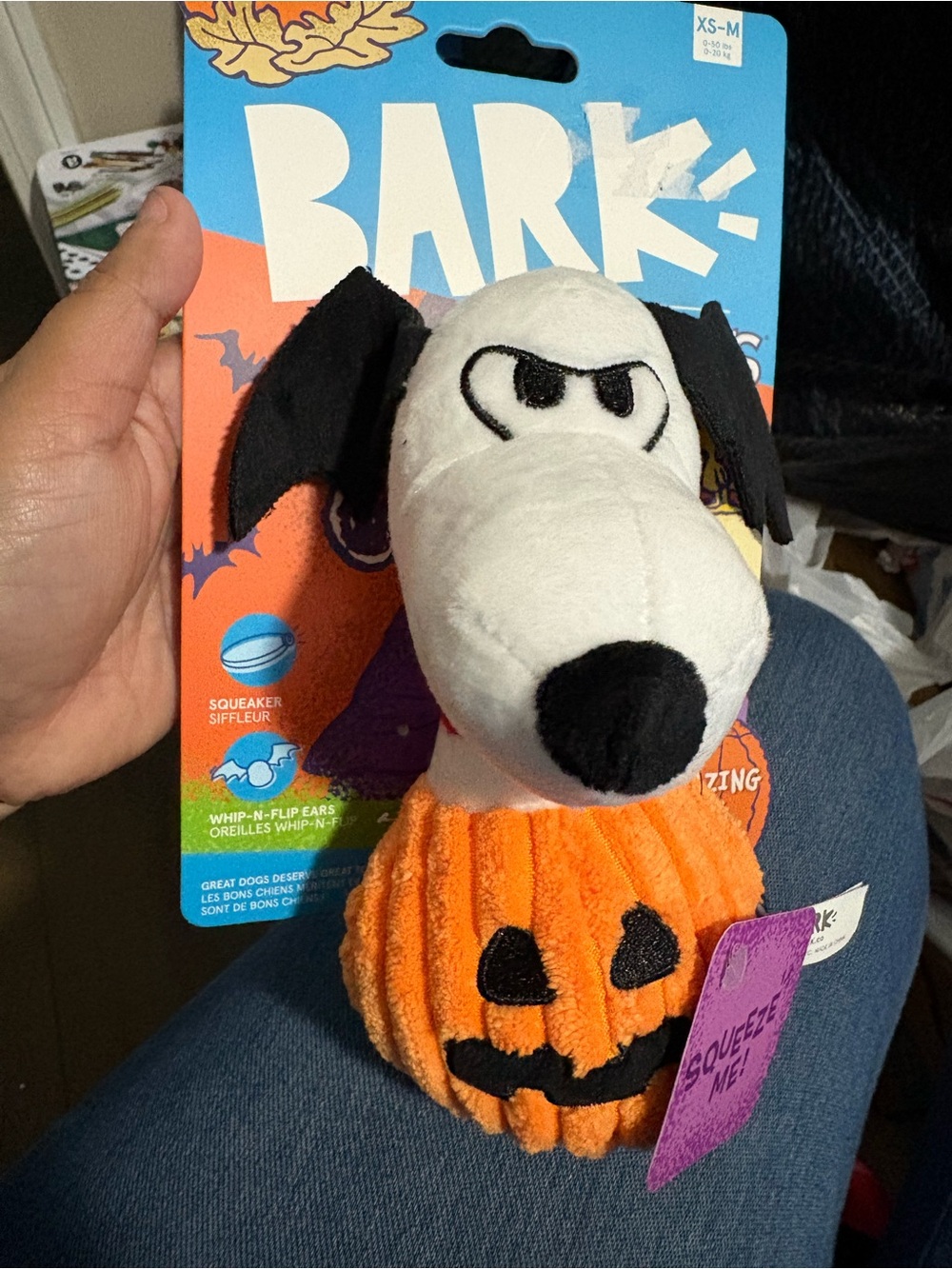 Bark box Snoopy Dog Toy